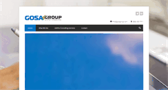 Desktop Screenshot of gosagroup.com