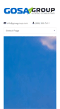 Mobile Screenshot of gosagroup.com